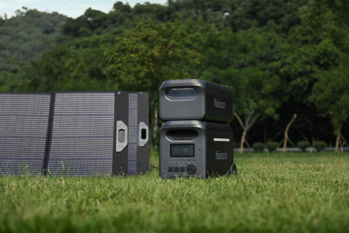 PS3000 Outdoor with Solarpanel